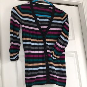 Striped cardigan
